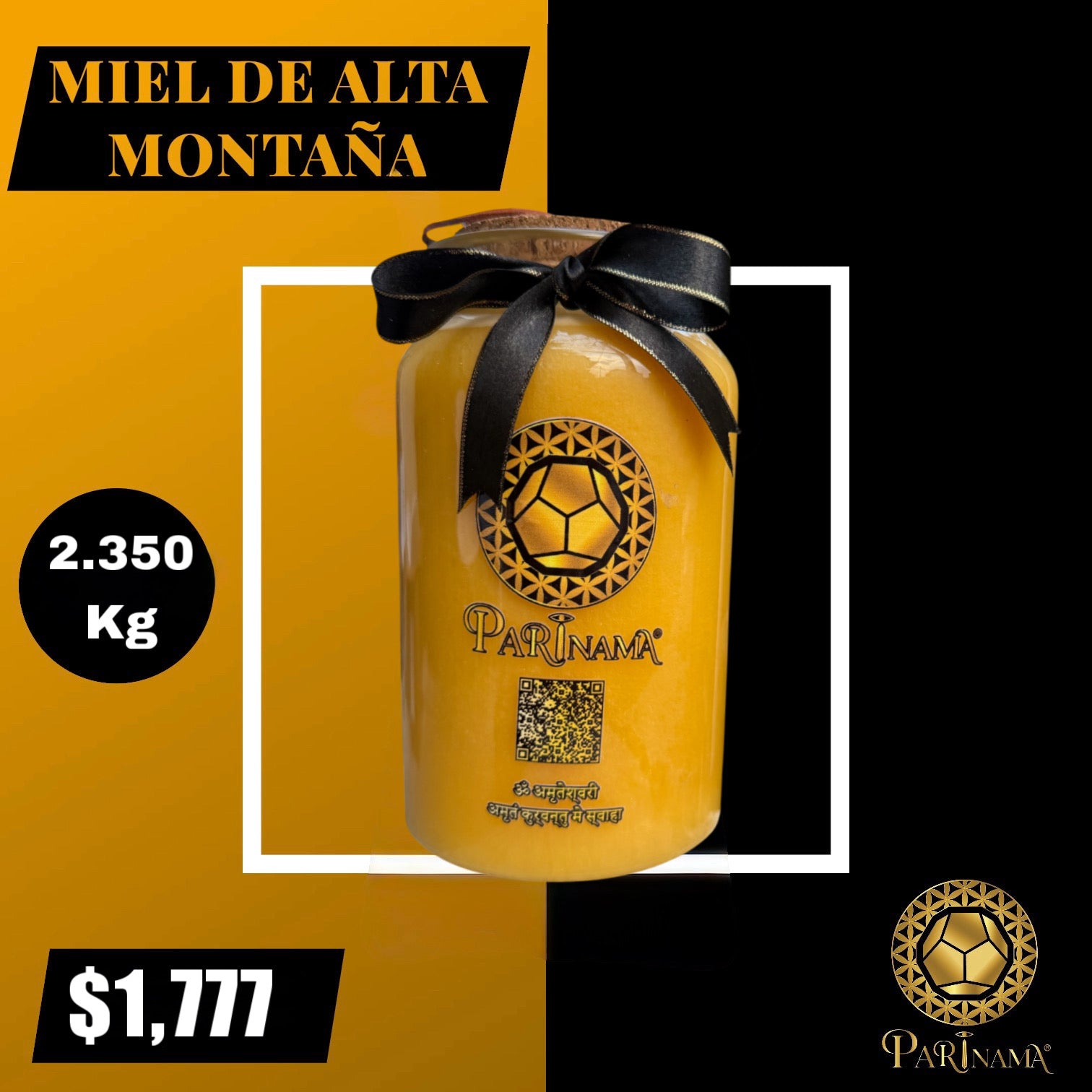 Miel Parinama de Alta Montaña